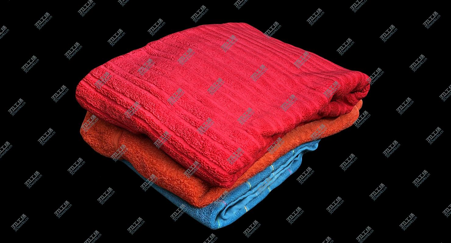 images/goods_img/2021040233/Clothes Collection 30 Towels 3D model/3.jpg